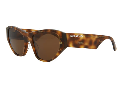 Balenciaga Cat Eye Sunglasses Havana/Havana Brown