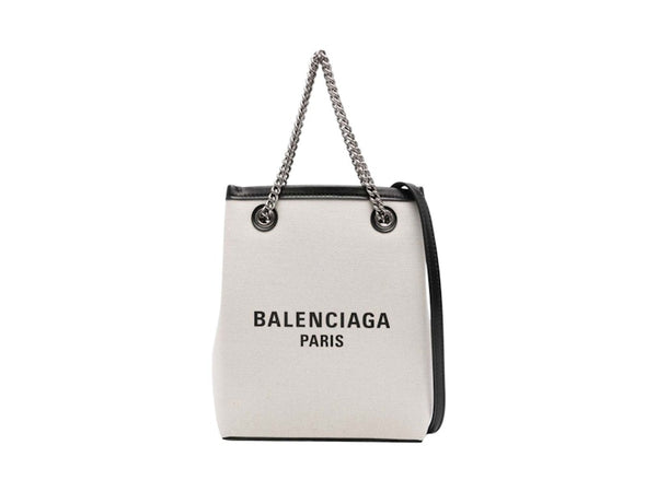 Balenciaga Duty Free Phone Phone Hold Bag Natural