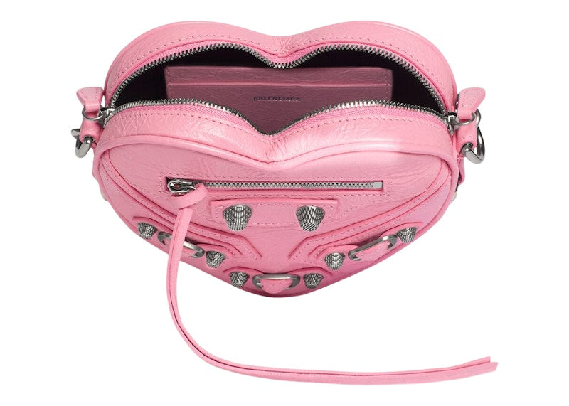 Balenciaga Le Cagole Heart Mini Bag Pink