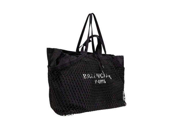Balenciaga Medium 24/7 Tote Bag Black/White