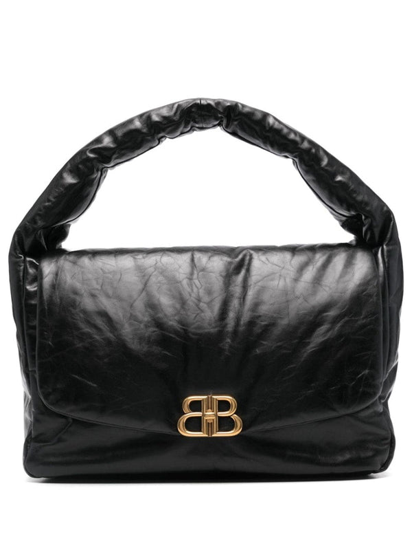 Balenciaga Monaco Large Sling Bag Black