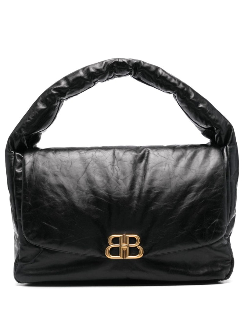 Balenciaga Monaco Large Sling Bag Black