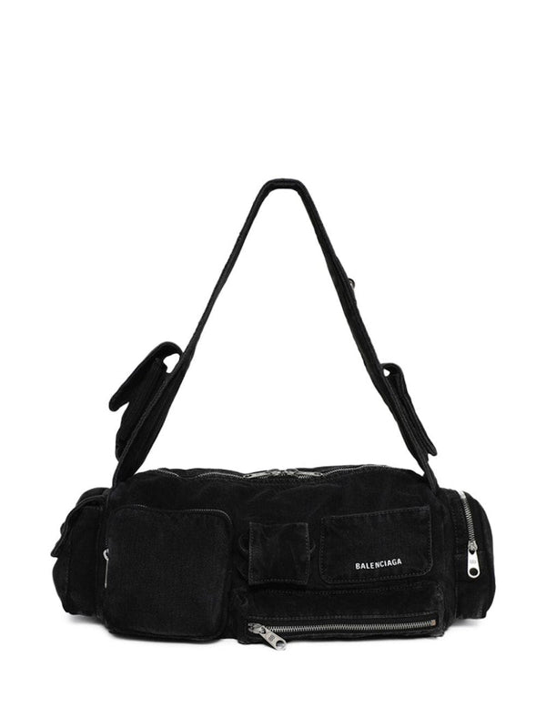 Balenciaga Superbus Sling Bag Vintage Black