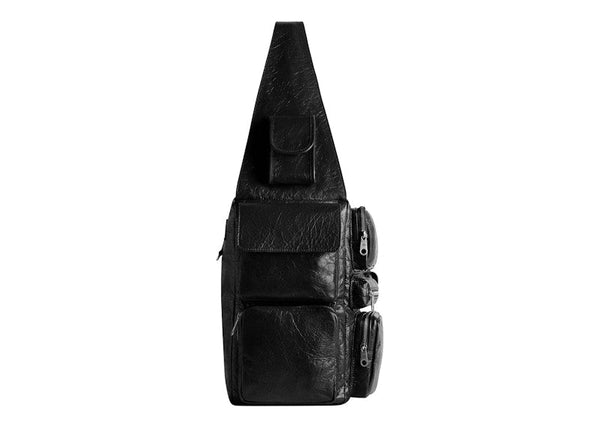 Balenciaga Superbusy Large Sling Bag Black