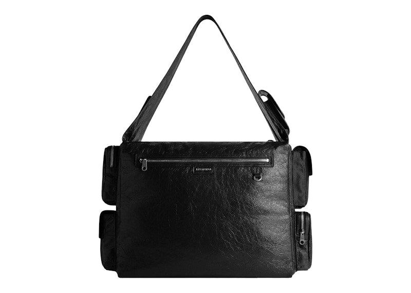 Balenciaga Superbusy Large Sling Bag Black