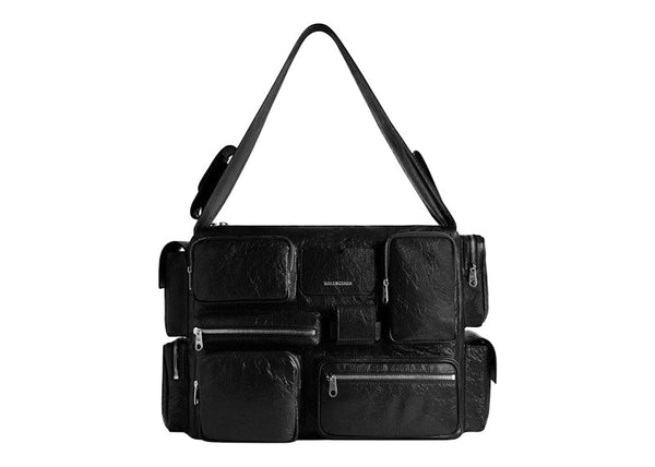 Balenciaga Superbusy Large Sling Bag Black