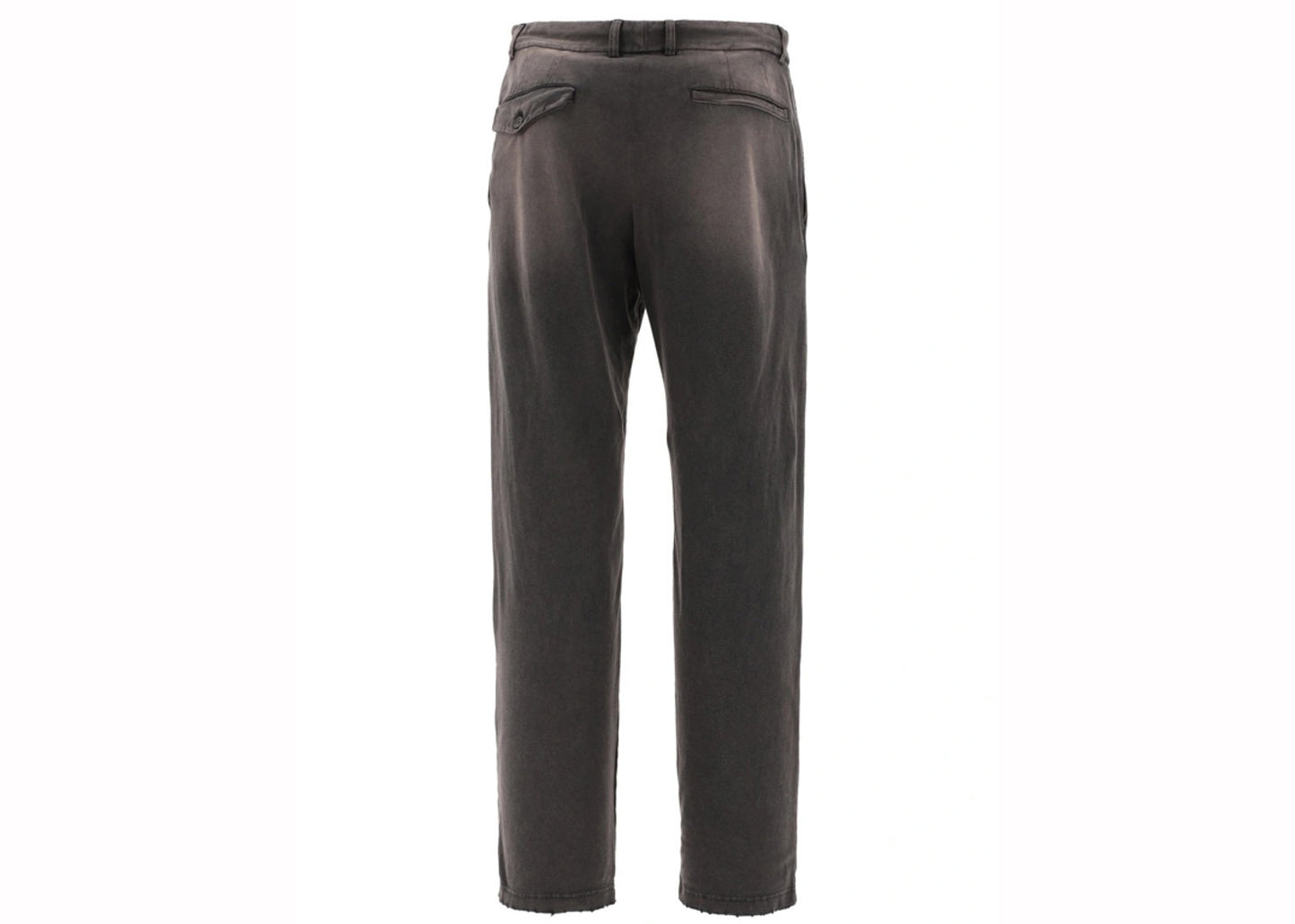 Balenciaga Worn Out Cotton Knit Trousers Black 