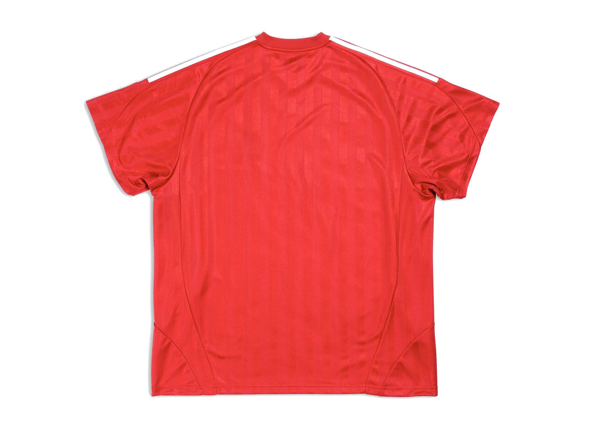 Balenciaga x adidas Soccer Oversized T-Shirt Red