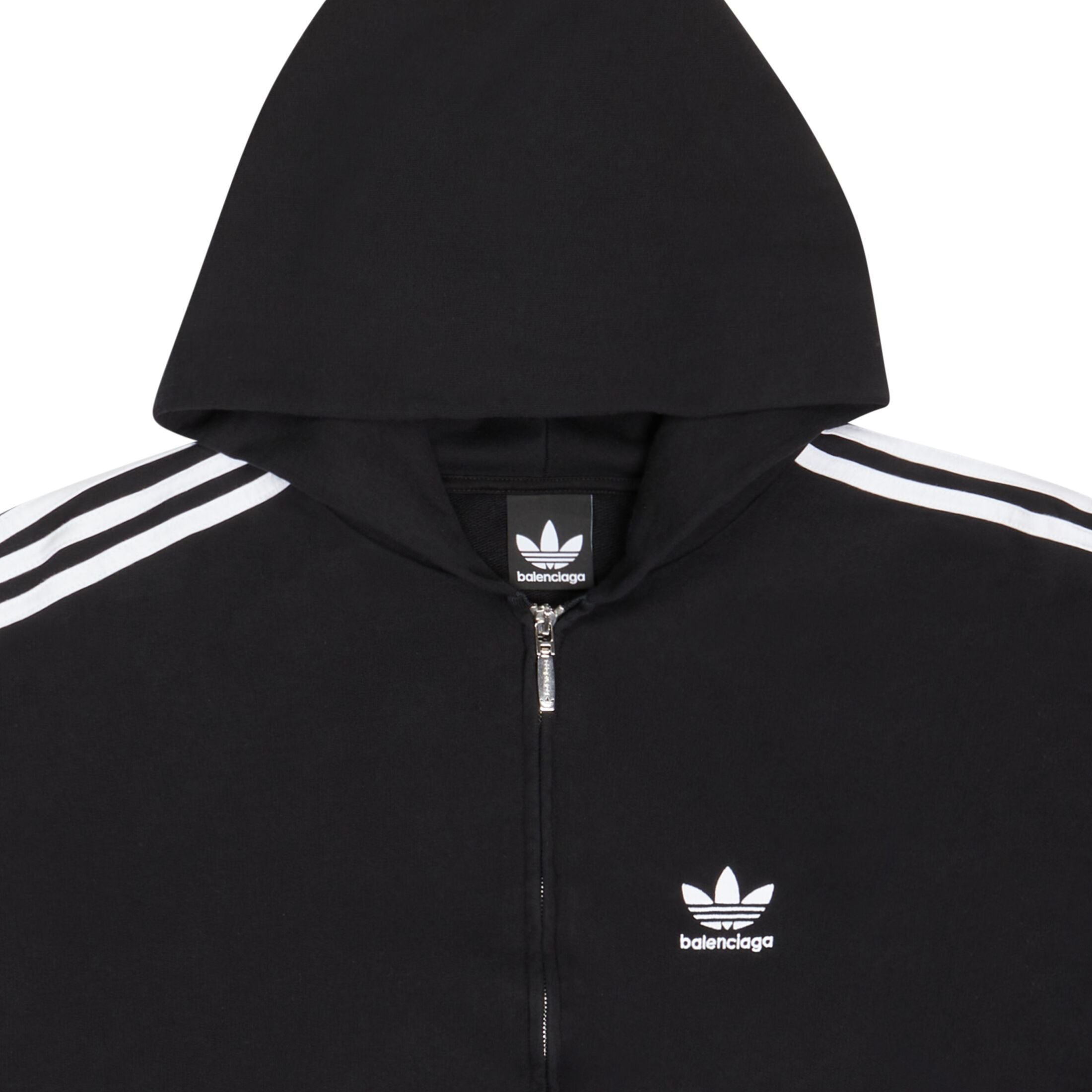 Balenciaga x adidas Zip Up Hoodie Small Fit Black