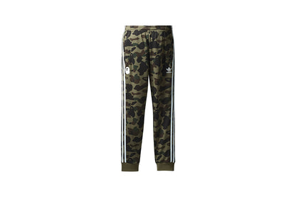 BAPE x adidas adicolor Track Pants Olive Cargo