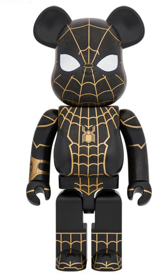 Bearbrick Spider-Man No Way Home 1000% Black/Gold