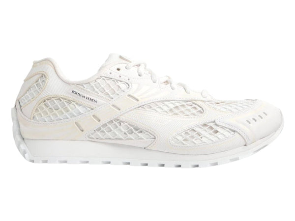 Bottega Veneta Orbit Lace Up White