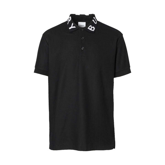 Burberry Ryland Collar Logo Polo Black 