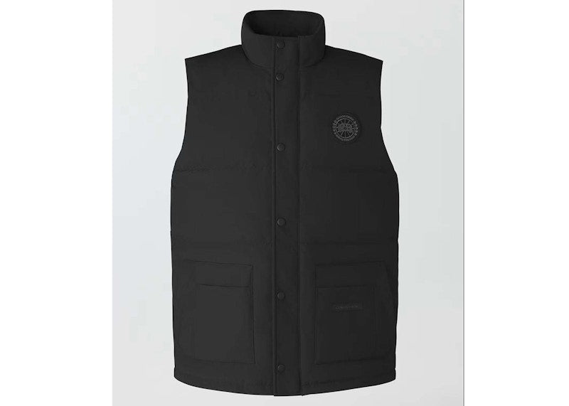 Canada Goose Black Label Freestyle Crew Vest Black