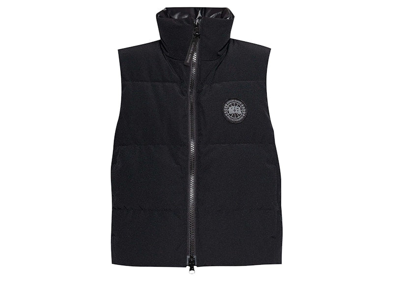 Canada Goose Black Label Grandview Cropped Vest Black