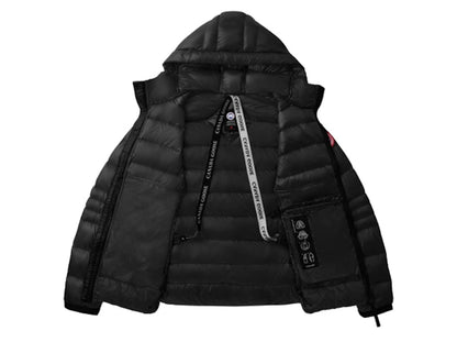 Canada Goose Crofton Down Slim Fit Hooded Jacket Black