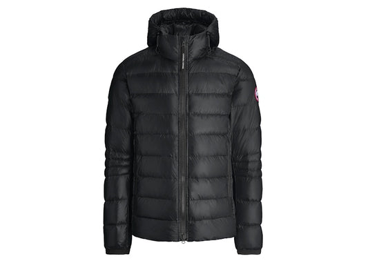 Canada Goose Crofton Down Slim Fit Hooded Jacket Black