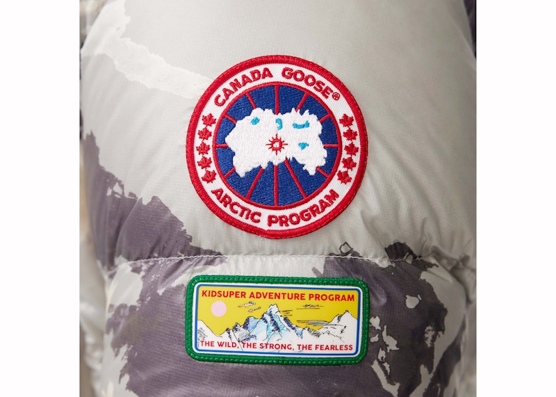 Canada Goose x NBA x KidSuper Studios Crofton Puffer Jacket Landscape Print