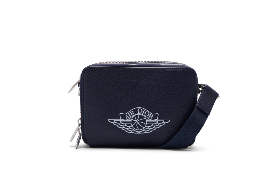 Dior x Jordan Wings Messenger Bag Navy