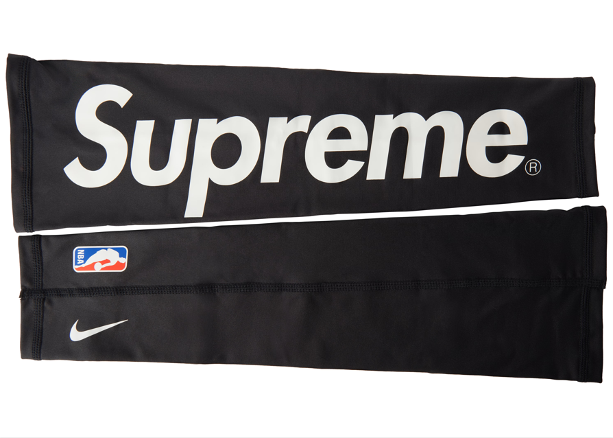 Manchon de tir Supreme Nike/NBA (paquet de 2) noir