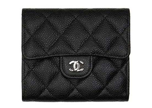 Chanel Classic Small Flap Wallet Black (AP0231)