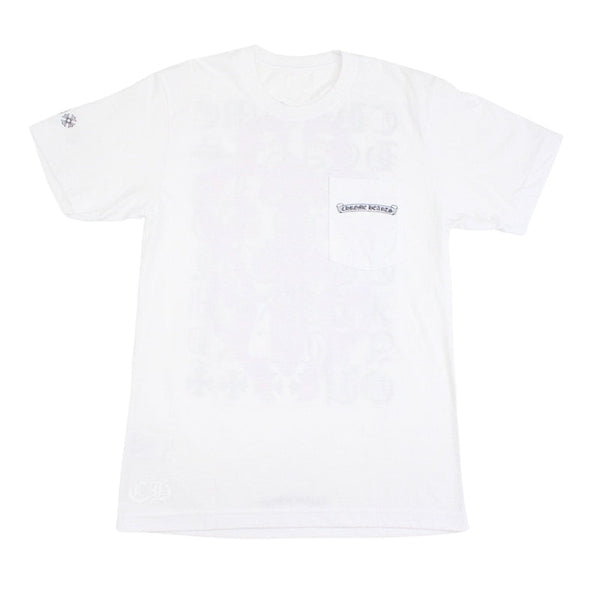 Chrome Hearts Eye Chart Dagger T-shirt White