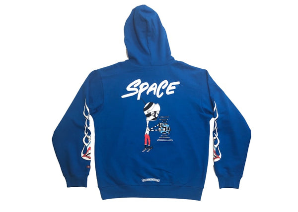 Chrome Hearts Matty Boy Space Hoodie Blue