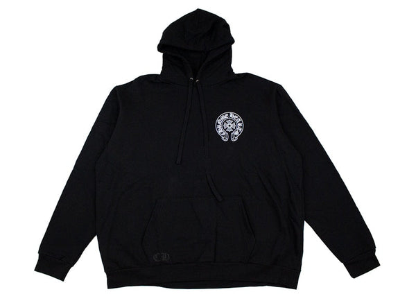 Sweat à capuche exclusif Chrome Hearts New York noir