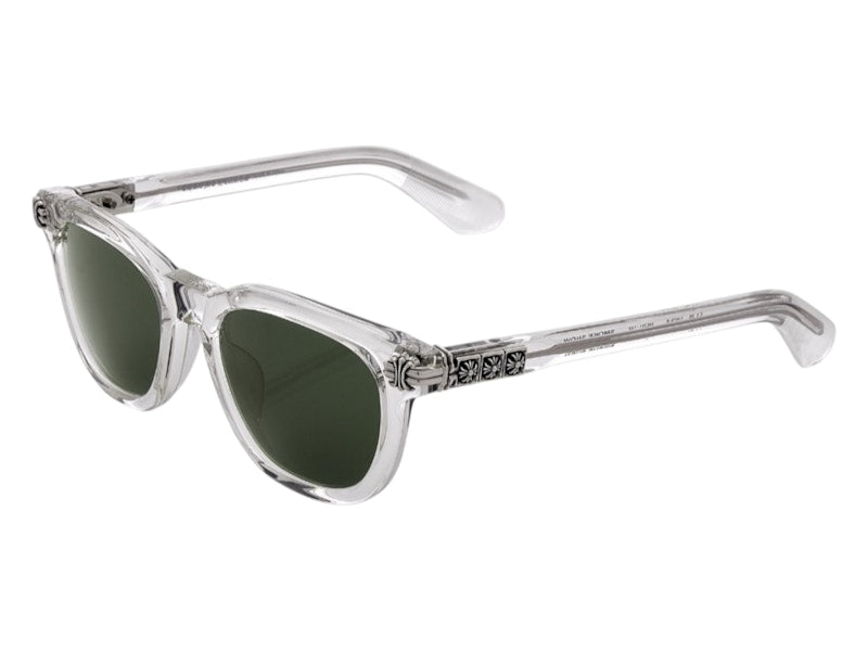 Chrome Hearts Smoke Show Sunglasses Crystal Dark Geen