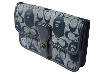 Coach x BAPE Turnlock Tab Belt Bag Navy