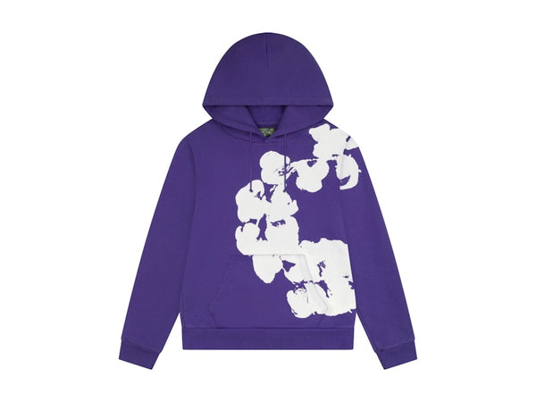 Denim Tears Big Cotton Wreath Sweatshirt Purple
