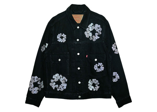 Denim Tears Bust Down Tears Type 2 Jacket Black