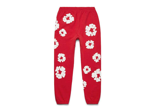 Denim Tears The Cotton Wreath Sweatpant Red