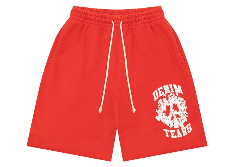 Denim Tears Denim University Shorts Red