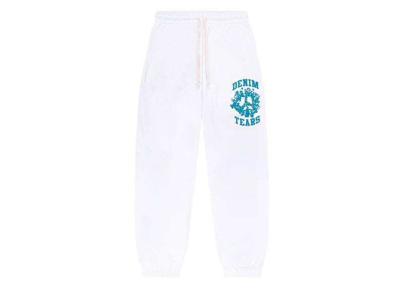 Denim Tears Denim University Sweatpants White