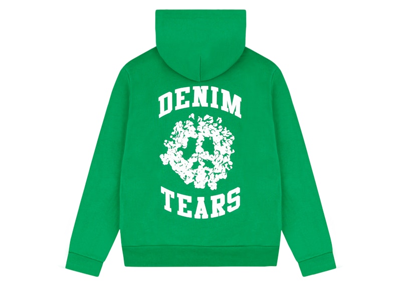 Denim Tears Denim University Zip Hoodie Green