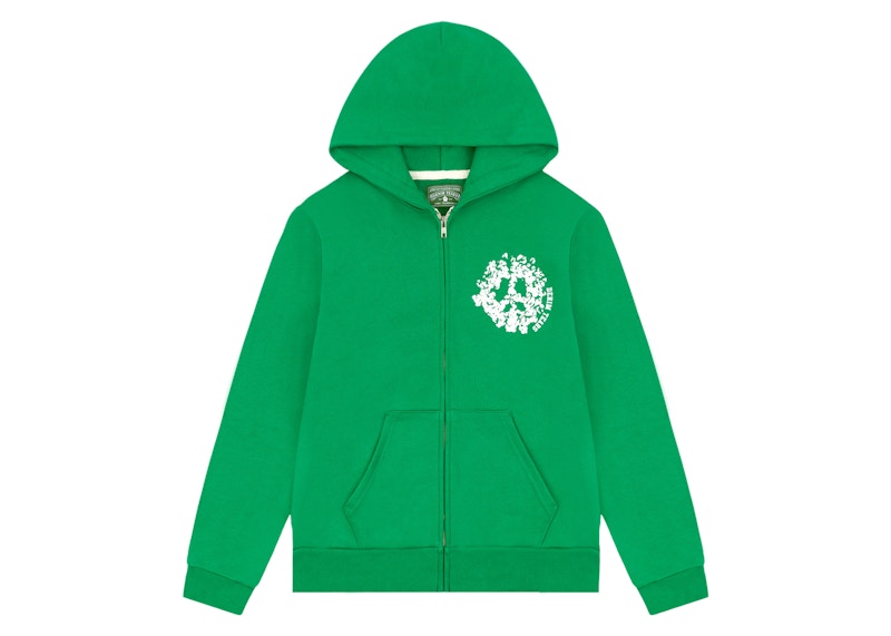 Denim Tears Denim University Zip Hoodie Green