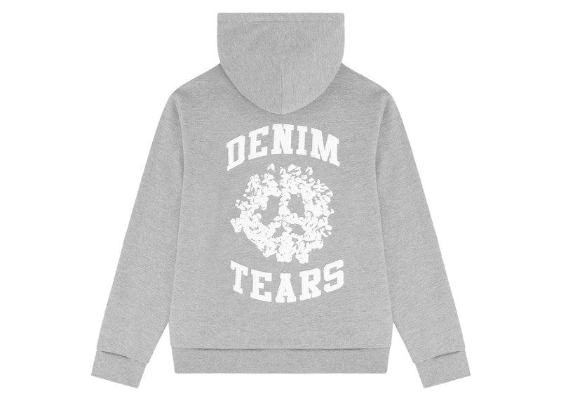 Denim Tears Denim University Zip Hoodie Grey