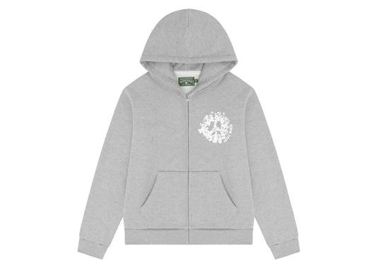 Denim Tears Denim University Zip Hoodie Grey