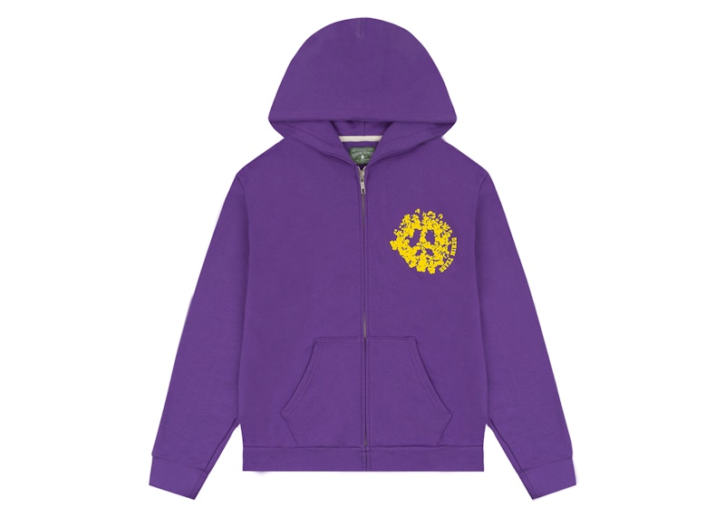 Denim Tears Denim University Zip Hoodie Purple