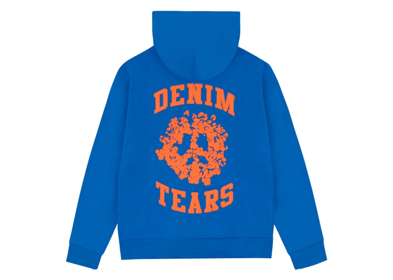 Denim Tears Denim University Zip Hoodie Royal Blue