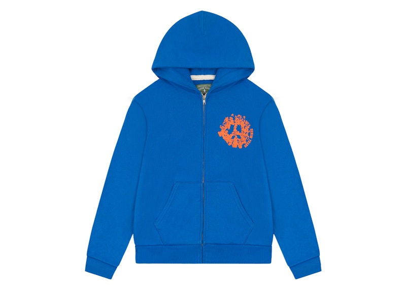 Denim Tears Denim University Zip Hoodie Royal Blue