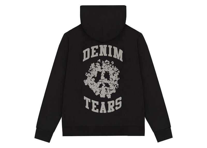 Denim Tears Denim University Zip Hoodie (SS24) Black