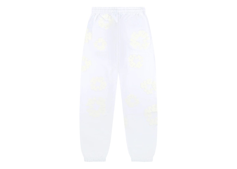 Denim Tears Mono Cotton Wreath Sweatpants White