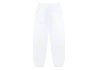 Denim Tears Mono Cotton Wreath Sweatpants White