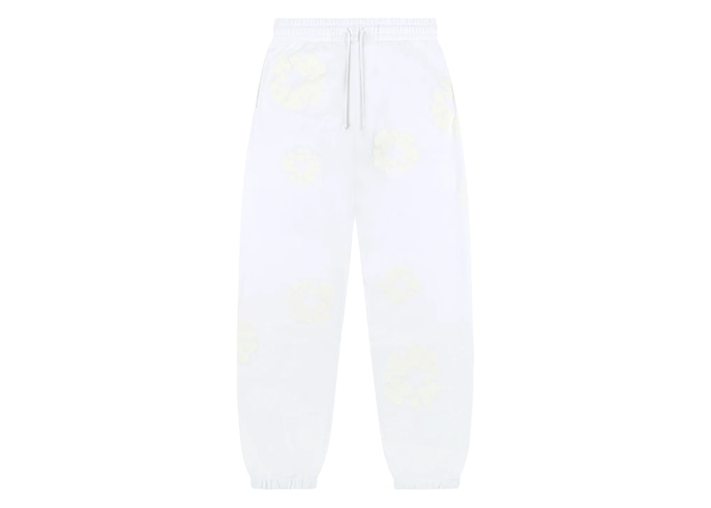 Denim Tears Mono Cotton Wreath Sweatpants White