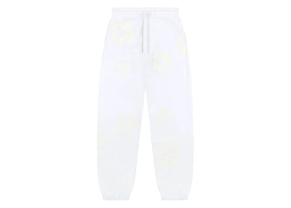 Denim Tears Mono Cotton Wreath Sweatpants White