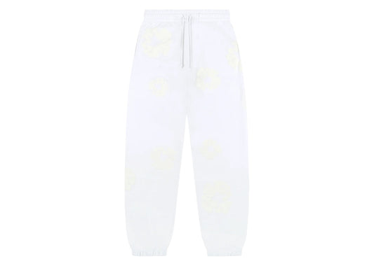 Denim Tears Mono Cotton Wreath Sweatpants White