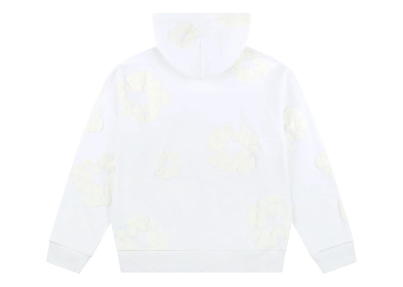 Denim Tears Mono Cotton Wreath Sweatshirt White