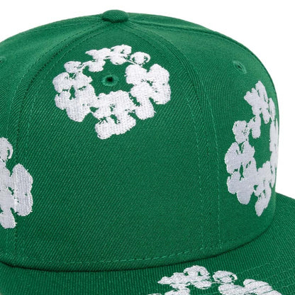 Denim Tears New Era Cotton Wreath 59/50 Cap Green